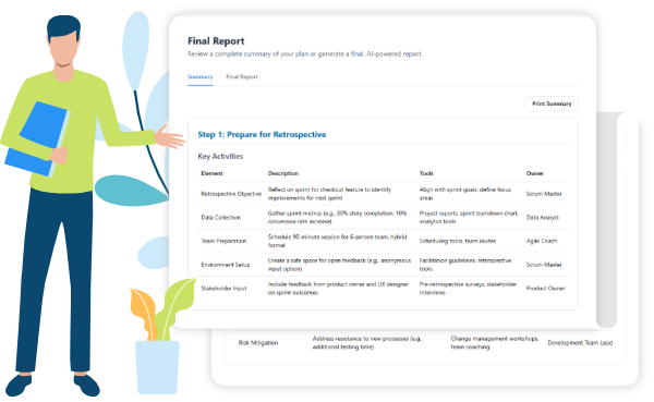 Agile Retrospective Planner