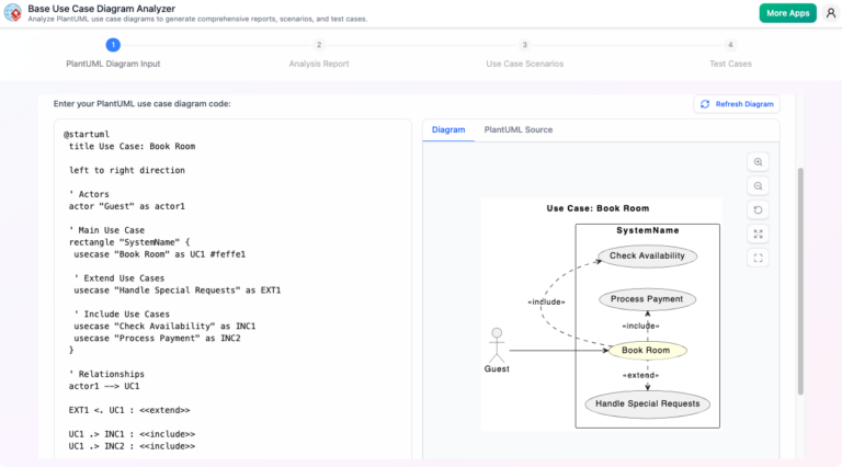 Free AI Base Use Case Diagram Analyzer - Visual Paradigm AI