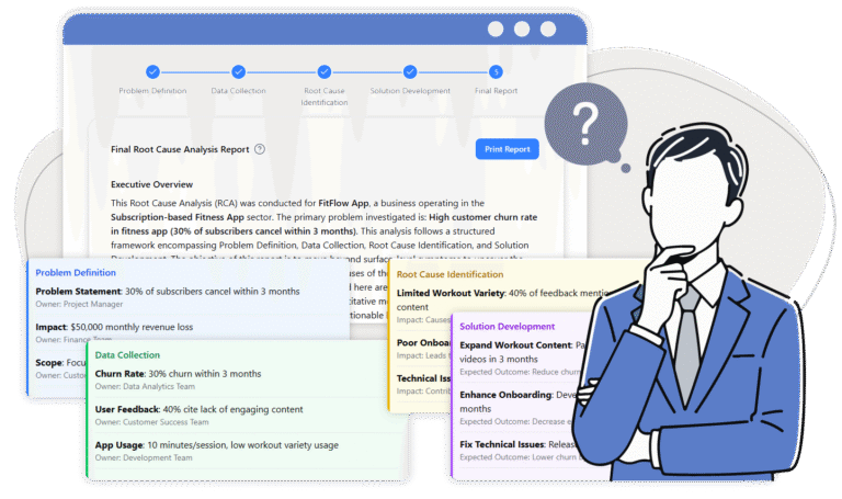 Root Cause Analysis Framework Tool