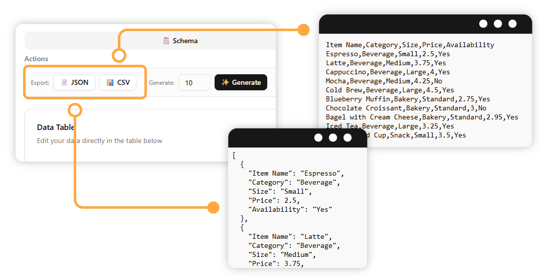 Start from JSON | AI JSON CRUD Table Maker Tutorial - Visual Paradigm AI