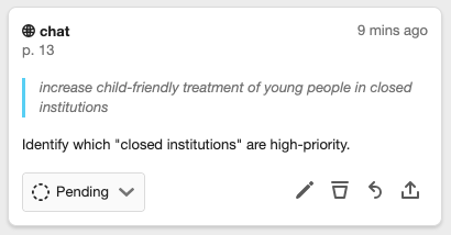 Annotator Pending Comment