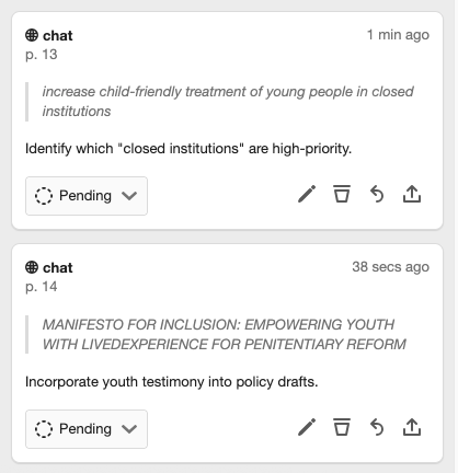Annotator Pending Pre-Moderation