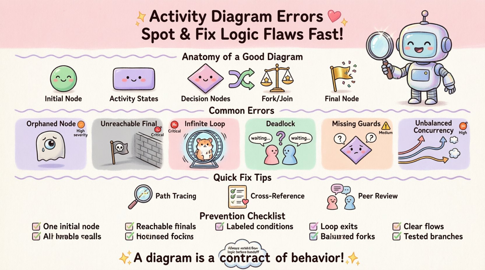 Activity Diagram Errors Explained: How to Spot and Fix Logic Flaws Fast