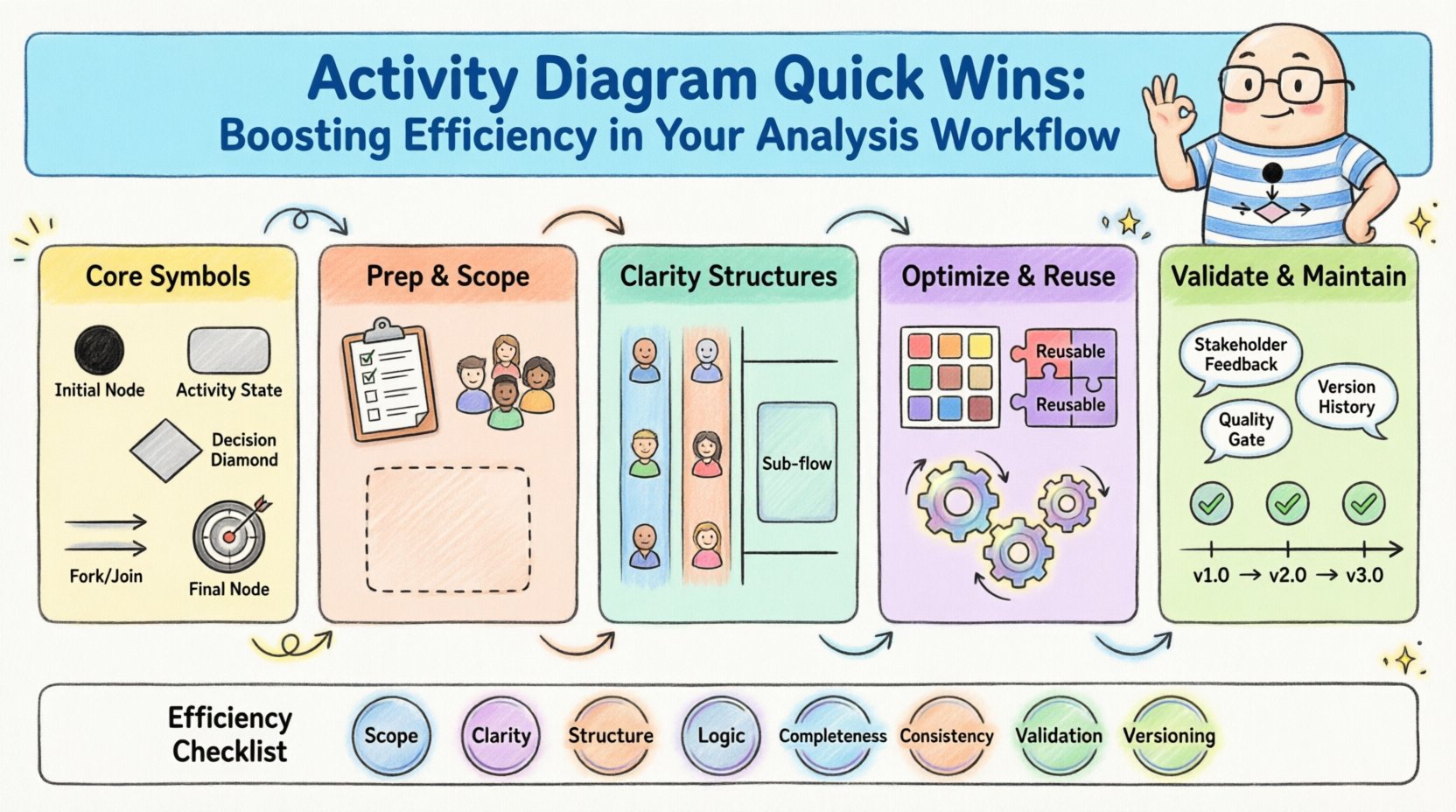 Activity Diagram Quick Wins: Boosting Efficiency in Your Analysis Workflow