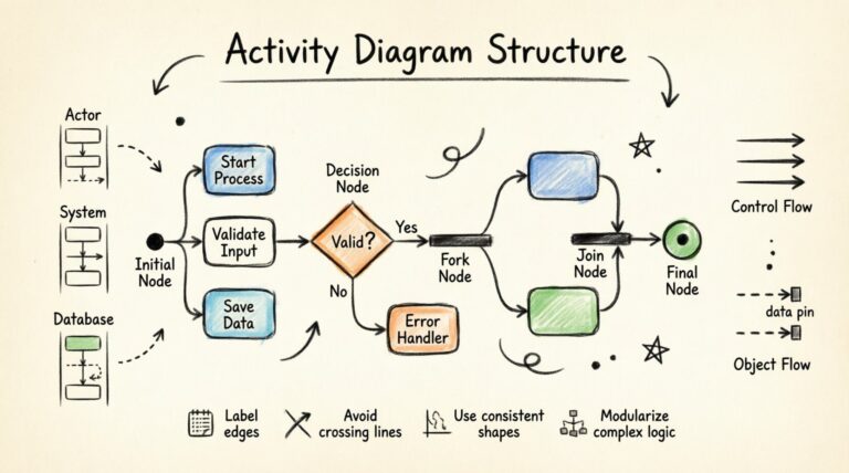Visualizing Logic: Activity Diagram Structure Guide