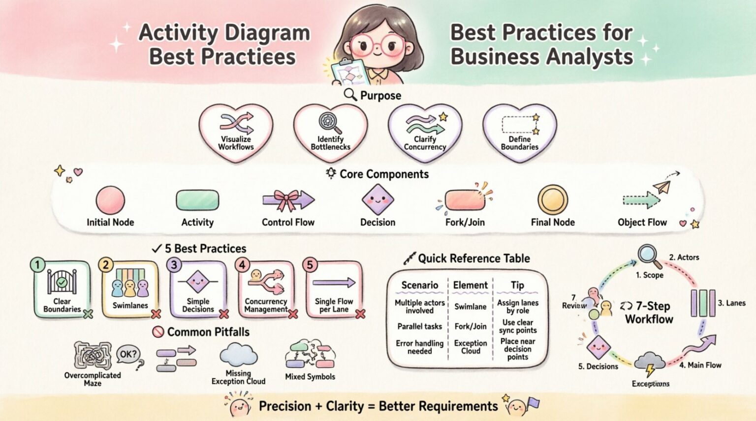 Activity Diagram Best Practices for Business Analysts 📊