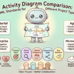 Activity Diagram Comparison: Evaluating UML Standards for Different Project Types