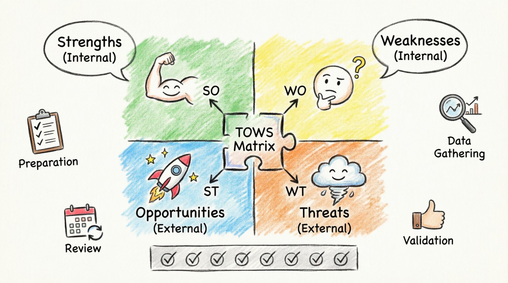 The SWOT Analysis Checklist: Ensure You Never Miss a Critical Strategic Blind Spot