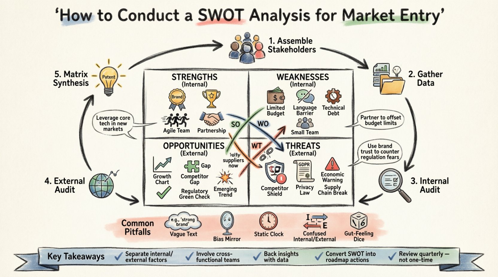 How to Conduct a SWOT Analysis for Market Entry: A Practical Guide for Product Managers