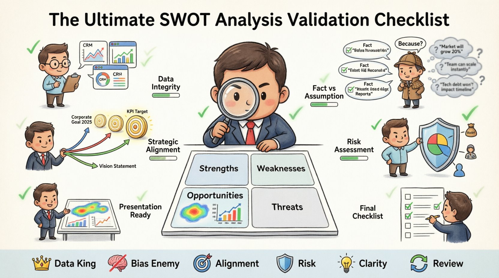 The Ultimate Checklist for Validating Your SWOT Analysis Before Presenting to Leadership