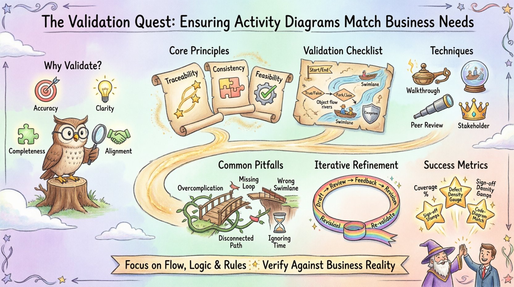 Activity Diagram Validation: Ensuring Your Models Match Actual Business Needs Activity Diagram Validation: Ensuring Your Models Match Actual Business Needs